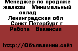 Менеджер по продаже жалюзи › Минимальный оклад ­ 5 000 - Ленинградская обл., Санкт-Петербург г. Работа » Вакансии   